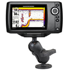 RAM-202-153-B-202U:RAM-202-153-B-202U_1:RAM® Drill-Down Double Ball Mount for Humminbird Helix 5 - Short
