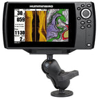 RAM-202-24-B-202U:RAM-202-24-B-202U_1:RAM® Drill-Down Double Ball Mount for Humminbird Helix 7 - Short
