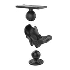 RAM-202-24-B-202U:RAM-202-24-B-202U_1:RAM® Drill-Down Double Ball Mount for Humminbird Helix 7 - Short
