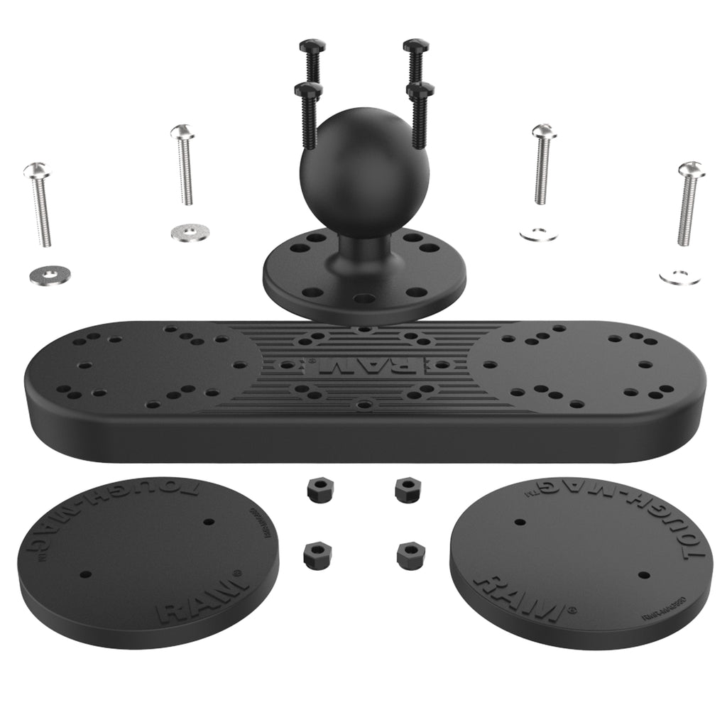 RAM-202-333-MAG88U:RAM-202-333-MAG88U_1:RAM® Tough-Mag™ Double Magnetic Ball Base