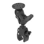 RAM-202-B-400U:RAM-202-B-400U_1:RAM® Tough-Claw™ Small Clamp Mount with Round Plate Adapter - Short