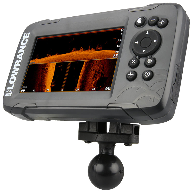 RAM-202-LO12:RAM-202-LO12_1:RAM® Ball Adapter for Lowrance Eagle 4 & 5, Hook² & Reveal - C Size
