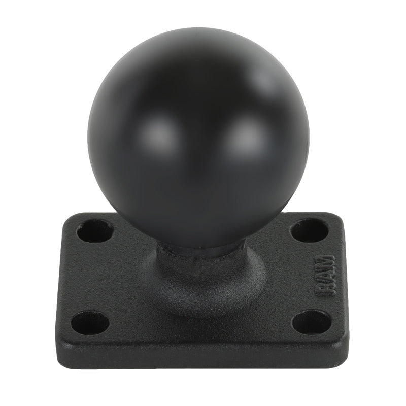RAM-202U-152:RAM-202U-152_1:RAM® Ball Base with 1" x 1.5" 4-Hole Pattern - C Size
