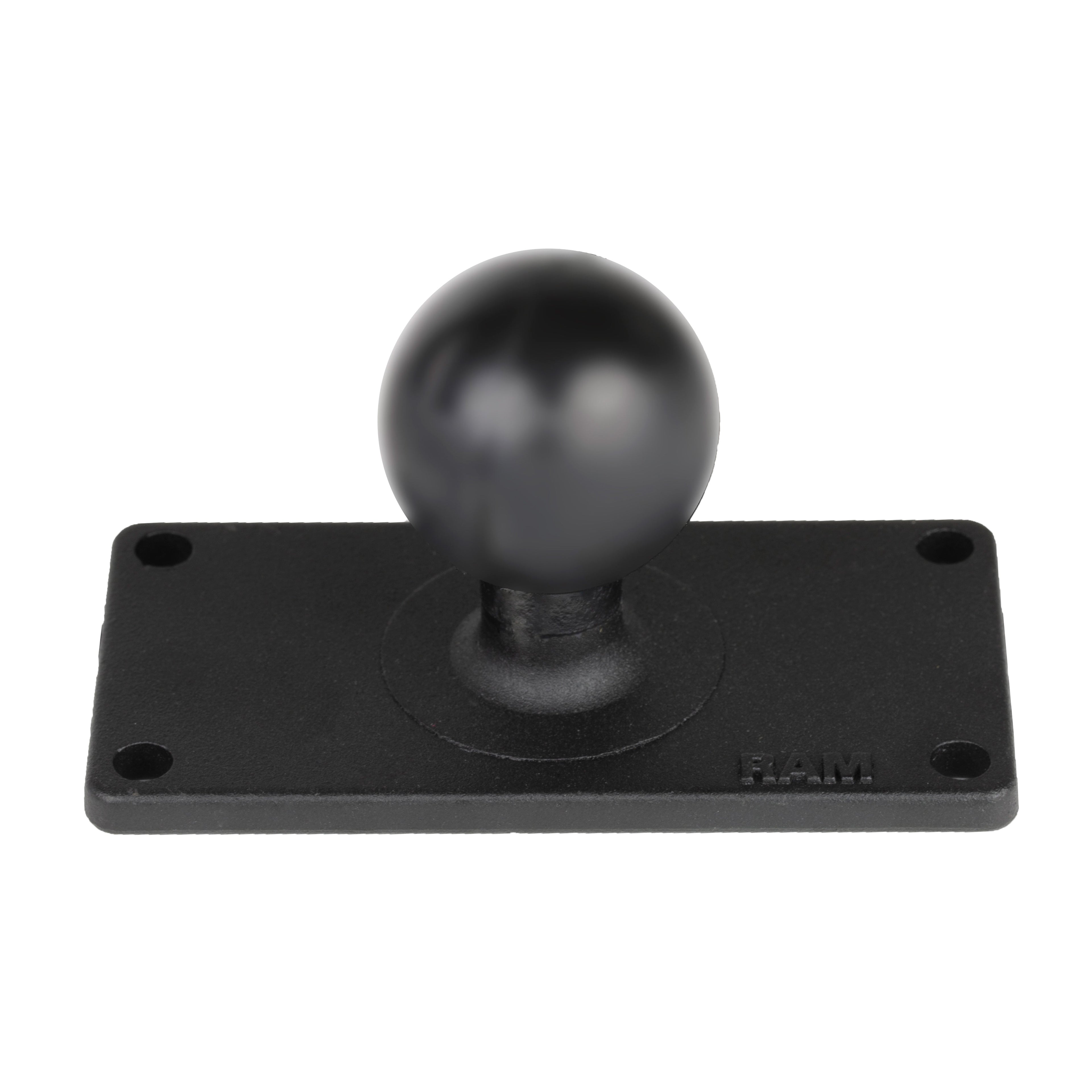 RAM-202U-24:RAM-202U-24_1:RAM® Ball Base with 1.5" x 3.5" 4-Hole Pattern - C Size