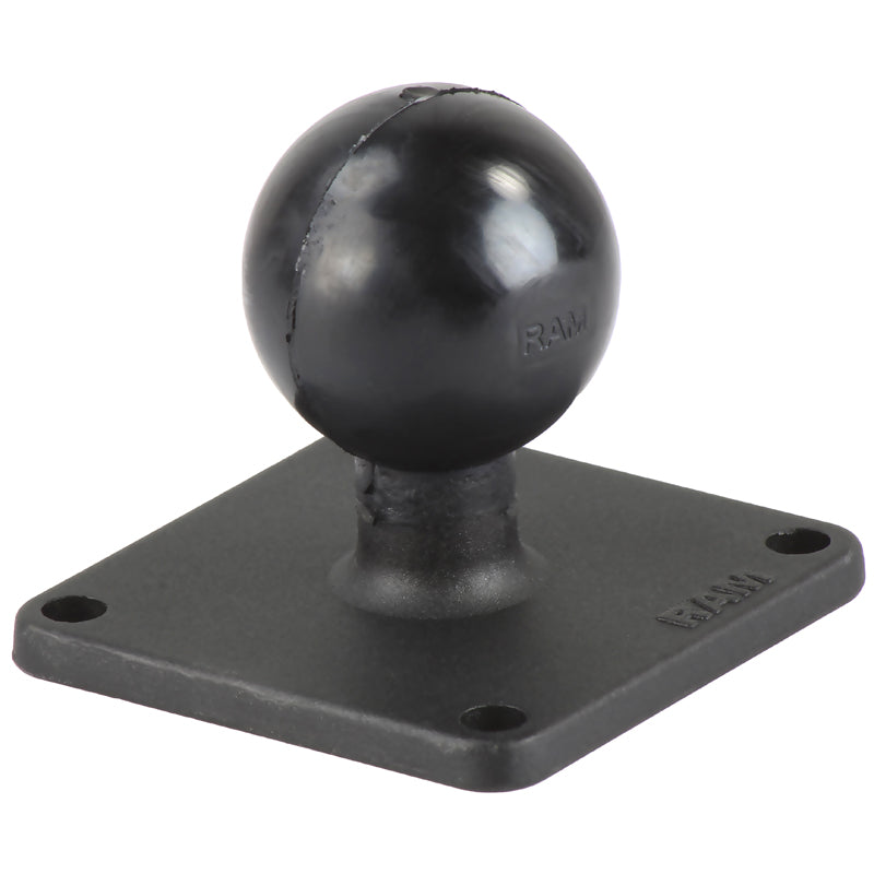 RAM-202U-2525:RAM-202U-2525_1:RAM® Ball Base with 2" x 2" 4-Hole Pattern - C Size