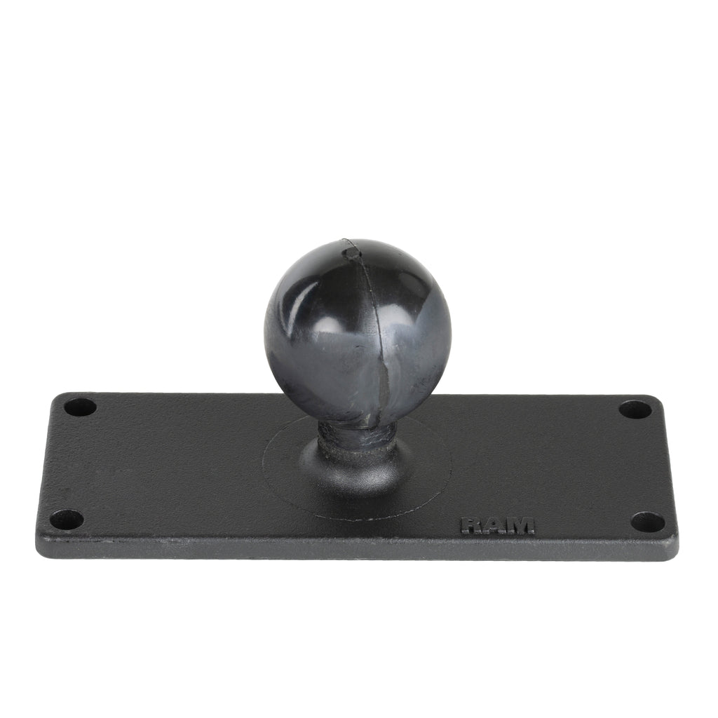 RAM-202U-25:RAM-202U-25_1:RAM® Ball Base with 1.5" x 4.5" 4-Hole Pattern - C Size