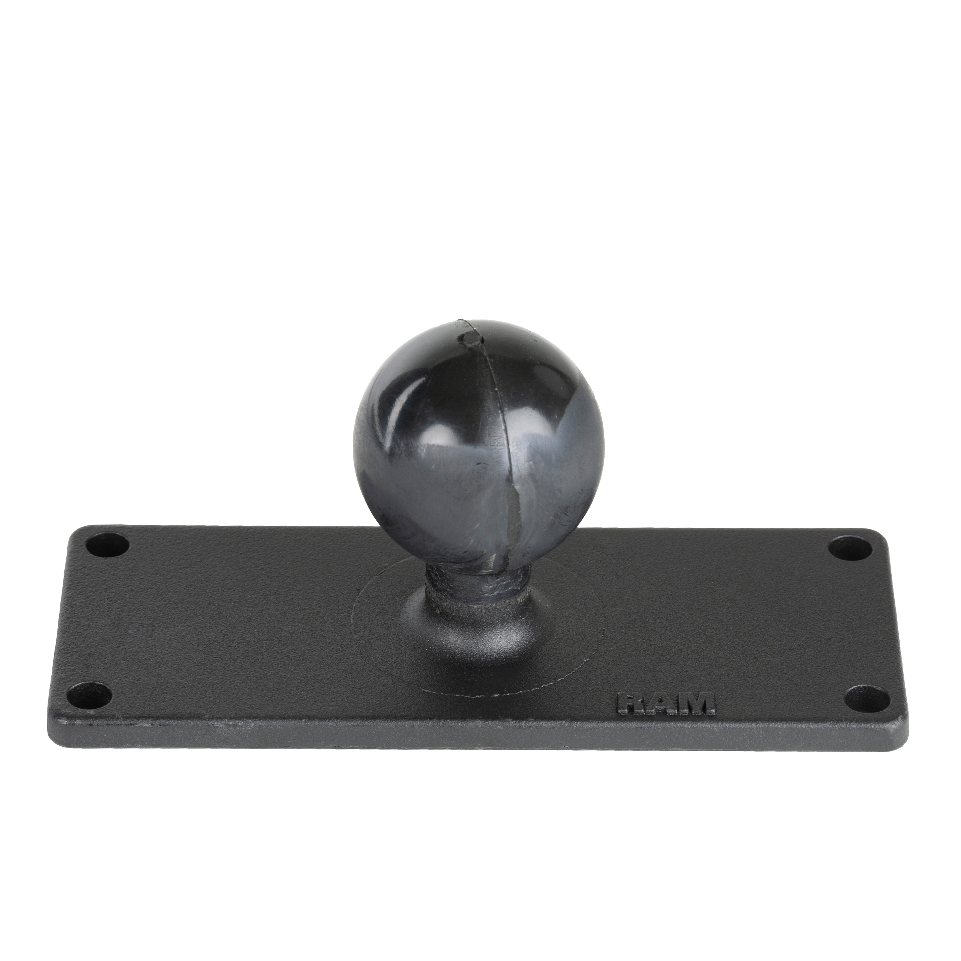 RAM-202U-25:RAM-202U-25_1:RAM® Ball Base with 1.5" x 4.5" 4-Hole Pattern - C Size