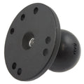 RAM-202U-MT1:RAM-202U-MT1_1:RAM® Round Plate with Ball & 5/16"-18 Threaded Hole