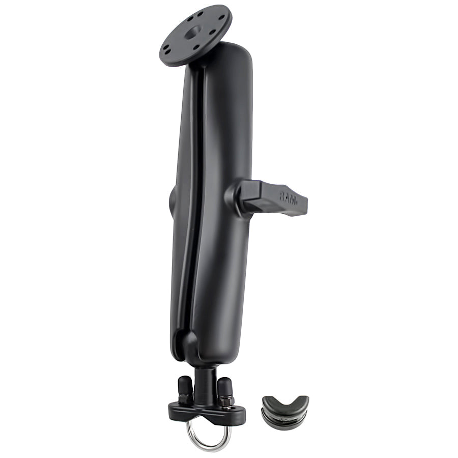 RAM-231-D-202U:RAM-231-D-202U_1:RAM® Handlebar U-Bolt Double Ball Mount - C Size Long