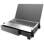 RAM-234-3FL:RAM-234-3FL_1:RAM® Tough-Tray™ Spring Loaded Laptop Holder with Flat Retaining Arms
