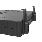 RAM-234-3FL:RAM-234-3FL_1:RAM® Tough-Tray™ Spring Loaded Laptop Holder with Flat Retaining Arms