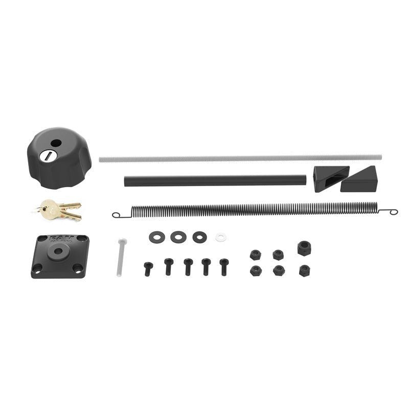 RAM-234-LK2U:RAM-234-LK2U_1:RAM® Safe-N-Secure™ Locking Kit for RAM® Tough-Tray™