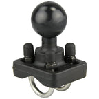 RAM-235-2U:RAM-235-2U_1:RAM® Double U-Bolt Ball Base for .75" - 1" Rails