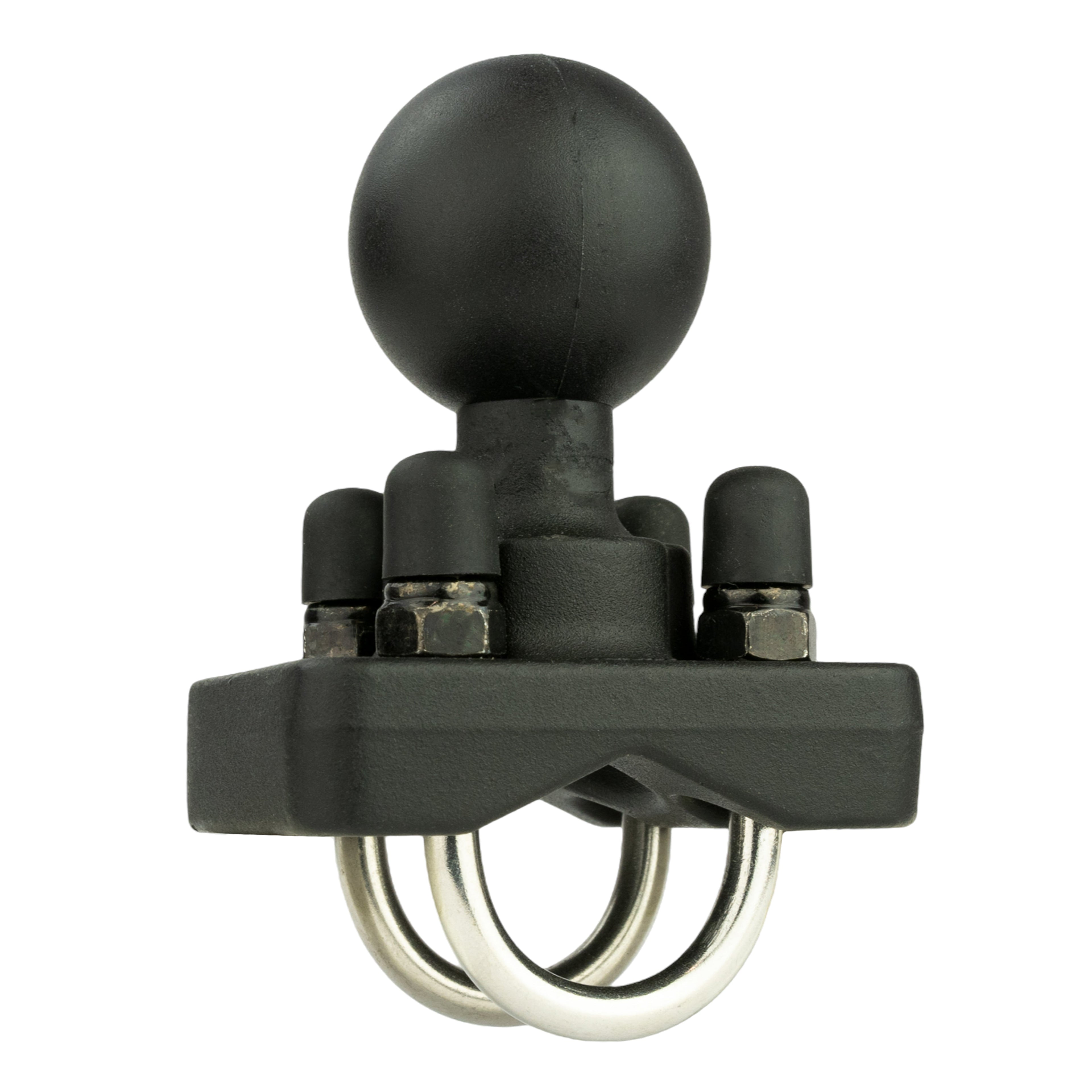 RAM-235-2U:RAM-235-2U_1:RAM® Double U-Bolt Ball Base for .75" - 1" Rails