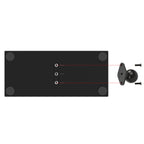 RAM-238-WCT-9-MS2:RAM-238-WCT-9-MS2_1:RAM® Wheelchair Seat Mount for Xbox Adaptive Controller