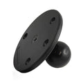 RAM-240U-IN1:RAM-240U-IN1_1:RAM® Large Round Plate with Ball and Steel Reinforced Bolt