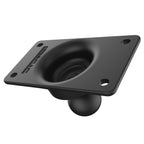 RAM-243U:RAM-243U_1:RAM® 50x100mm Half VESA Plate with Ball - C Size