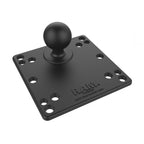 RAM-246-AD1U:RAM-246-AD1U_1:RAM® 100x100mm VESA Plate with Ball - C Size No Spacers