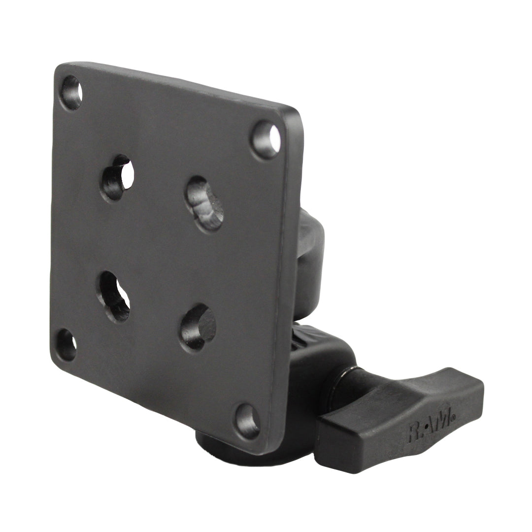 RAM-2461HU:RAM-2461HU_1:RAM® 75x75mm VESA Plate with 1/2" NPT Hole