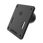 RAM-2461U-IN1:RAM-2461U-IN1_1:RAM® 75x75mm VESA Plate with Ball and Steel Reinforced Post