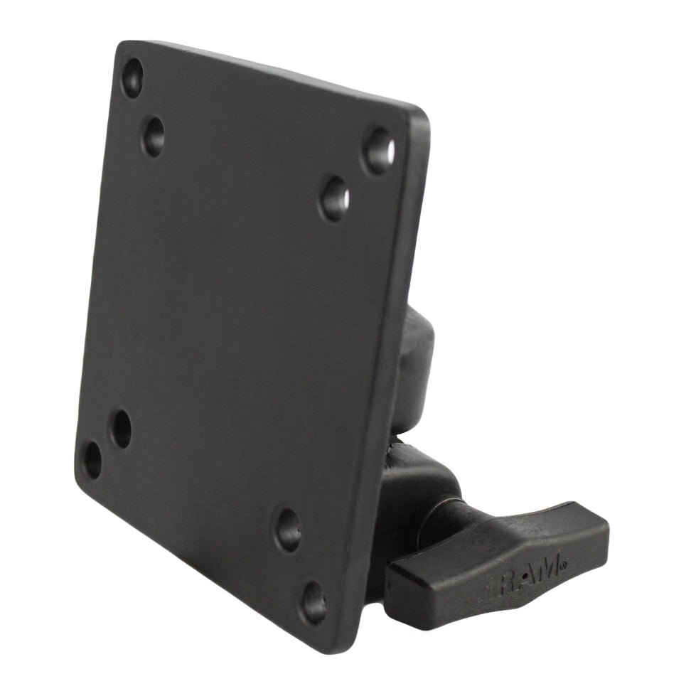 RAM-246HU:RAM-246HU_1:RAM® 100x100mm VESA Plate with 1/2" NPT Hole