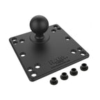 RAM-246U:RAM-246U_1:RAM® 100x100mm VESA Plate with Ball - C Size