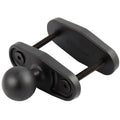RAM-247U-25:RAM-247U-25_1:RAM® Square Post Clamp Base for Posts up to 2.5" Wide - C Size