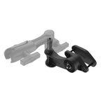 RAM-247U-4P1:RAM-247U-4P1_1:RAM® 4" Square Post Clamp Ratchet Base with 1/2" NPT Post