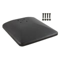 RAM-251-1SA:RAM-251-1SA_1:RAM® 9" x 9" Aluminum Weighted Base with AMPS Hole Pattern