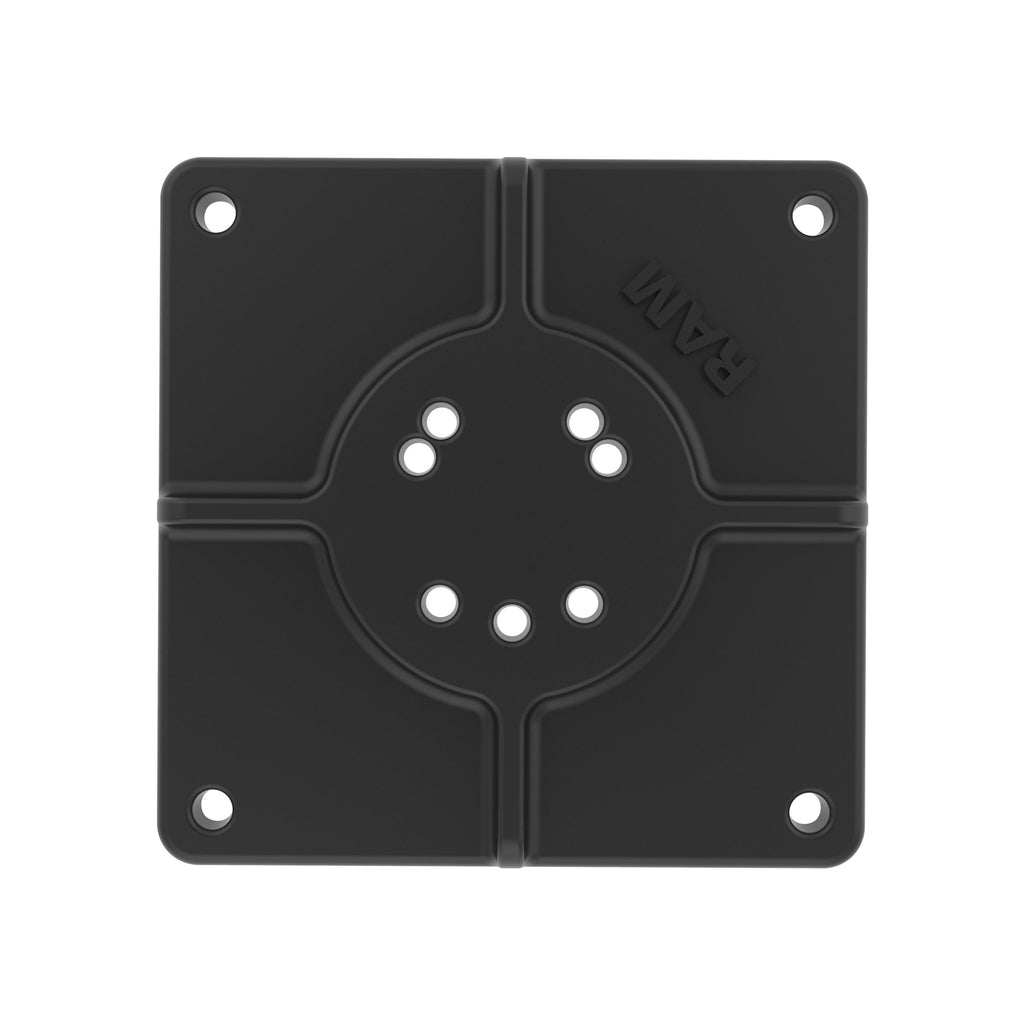 RAM-255U:RAM-255U_1:RAM® 6" x 6" Flat Base with AMPS Hole Pattern