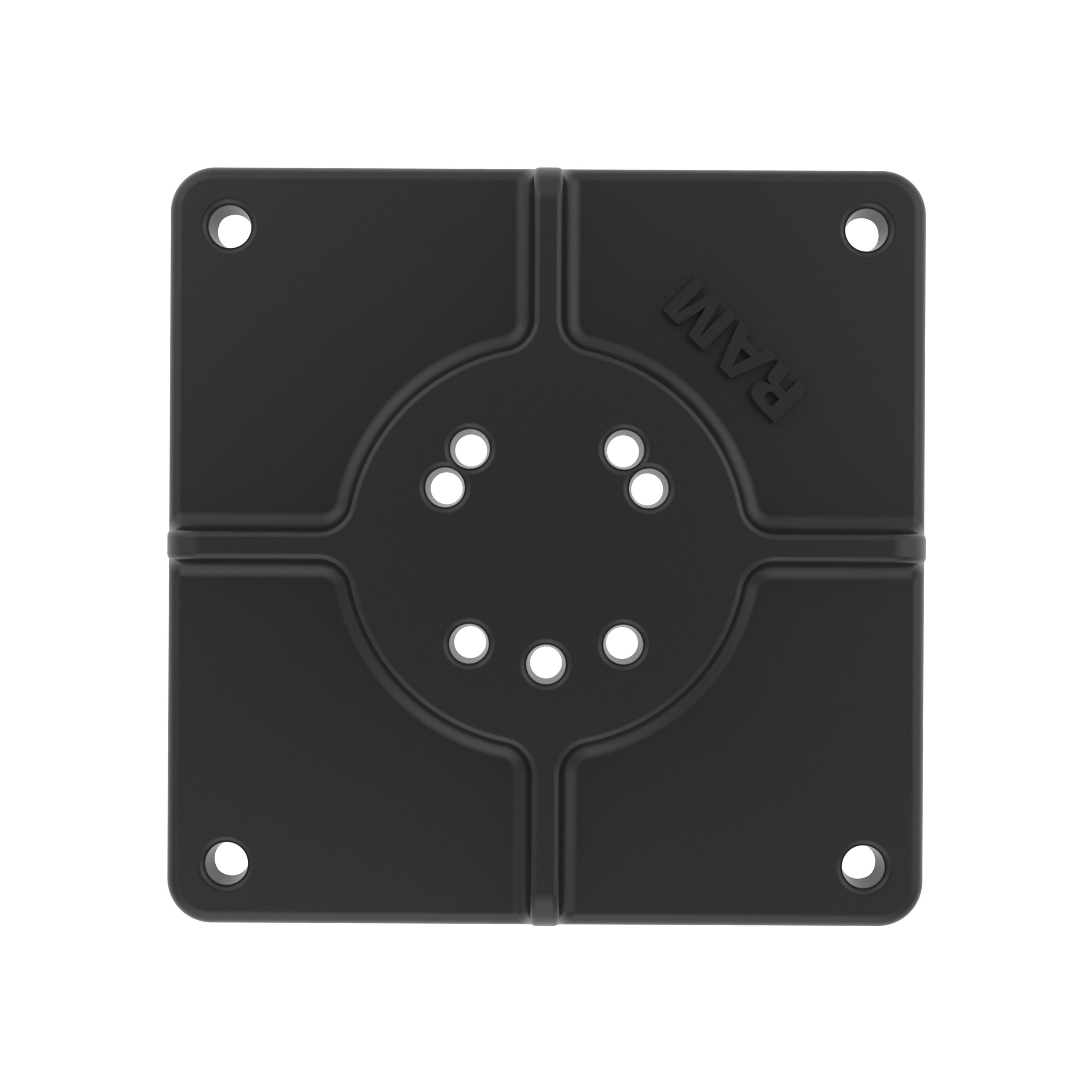 RAM-255U:RAM-255U_1:RAM® 6" x 6" Flat Base with AMPS Hole Pattern