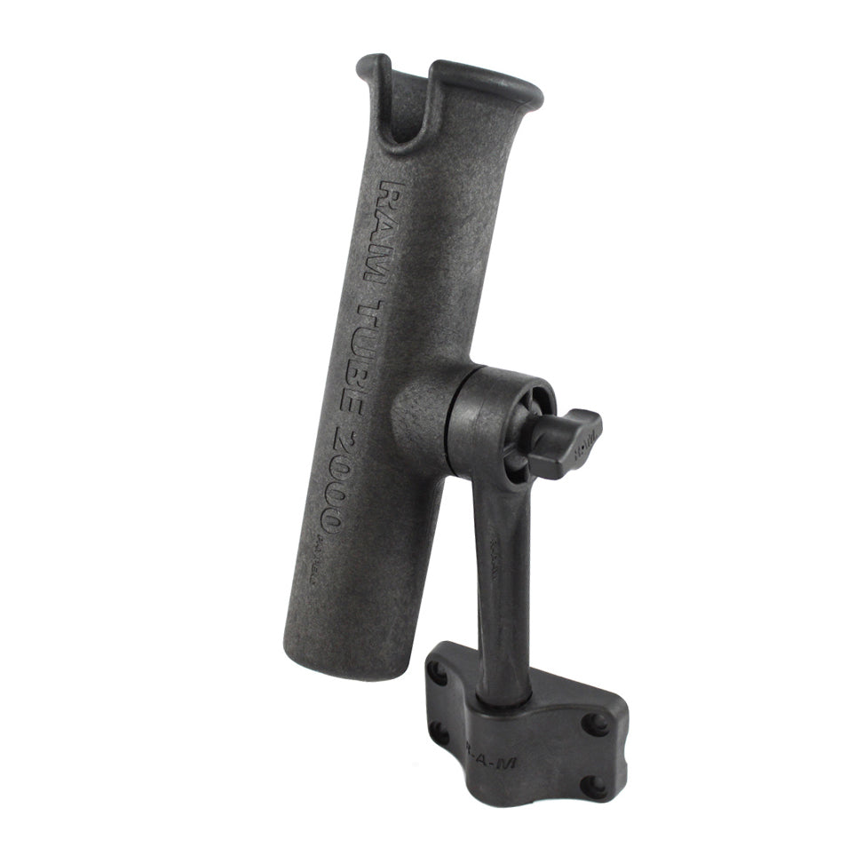 RAM-301-BU:RAM-301-BU_1:RAM® Tube™ Fishing Rod Holder with Bulkhead Base