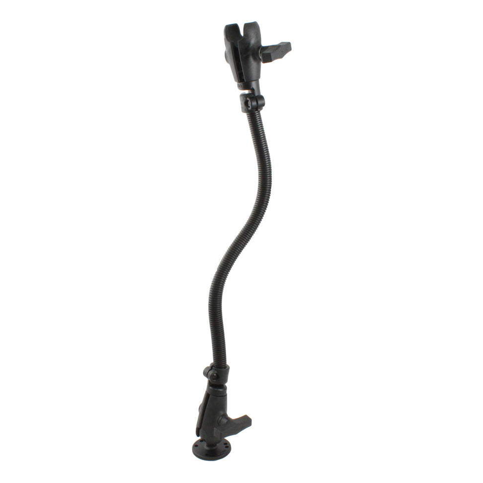 RAM-316-1-BLU1U:RAM-316-1-BLU1U_1:RAM® Flex-Arm™ with 18" Aluminum Rod, Ball Base and Socket Arm