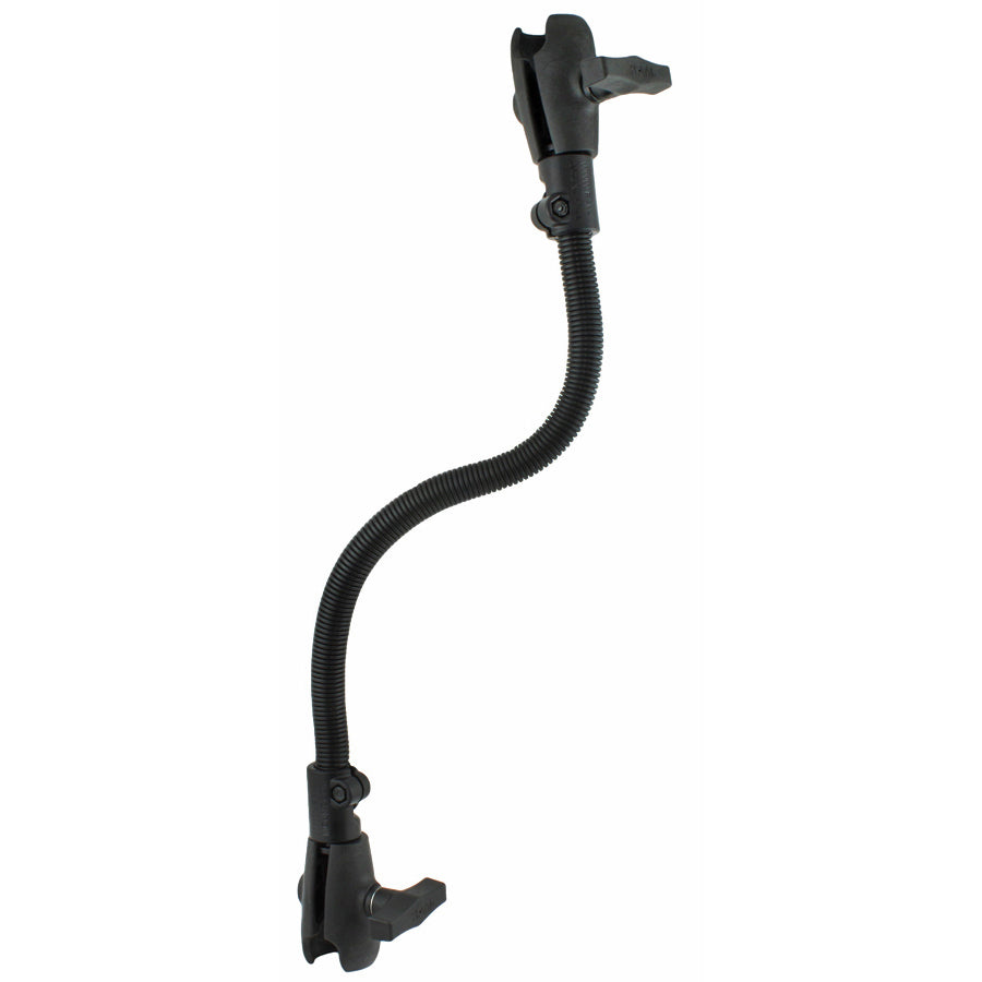 RAM-316-2U:RAM-316-2U_1:RAM® Flex-Arm™ with 18" Aluminum Rod and Two Single Socket Arms