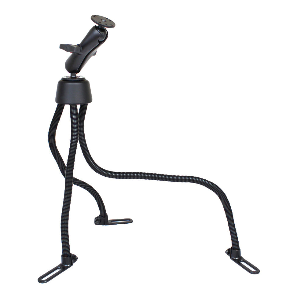 RAM-316-3-202U:RAM-316-3-202U_1:RAM® Pod™ III Double Ball Vehicle Mount with Round Plate