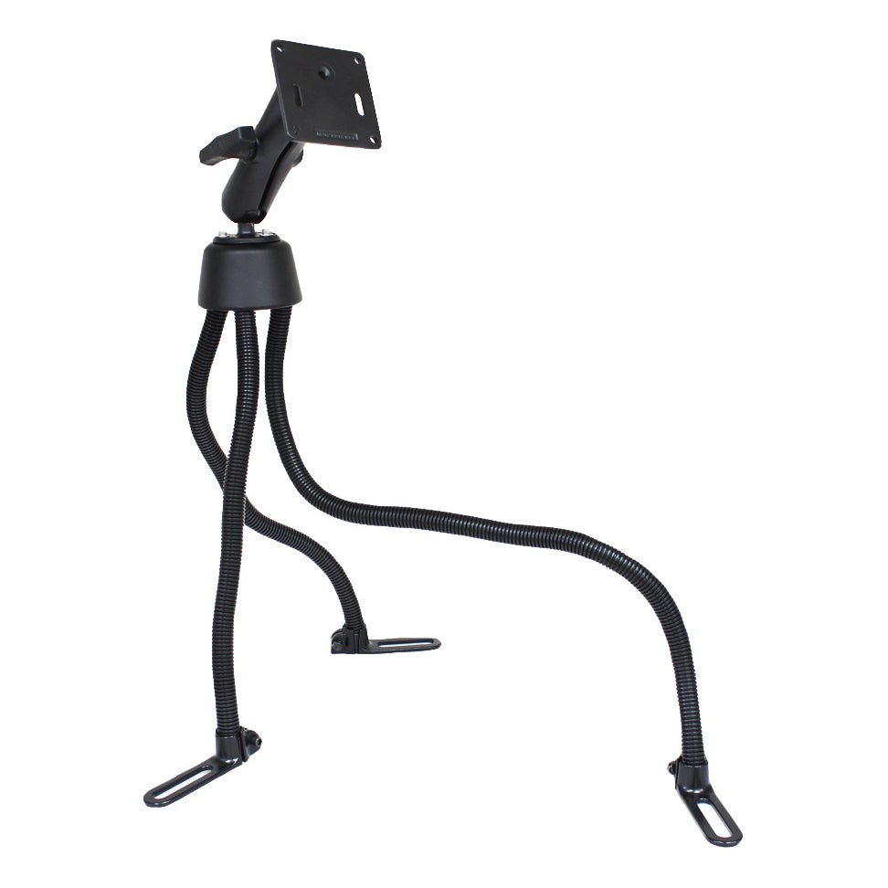 RAM-316-3-2461U:RAM-316-3-2461U_1:RAM® Pod™ III Double Ball Vehicle Mount with 75x75mm VESA Plate