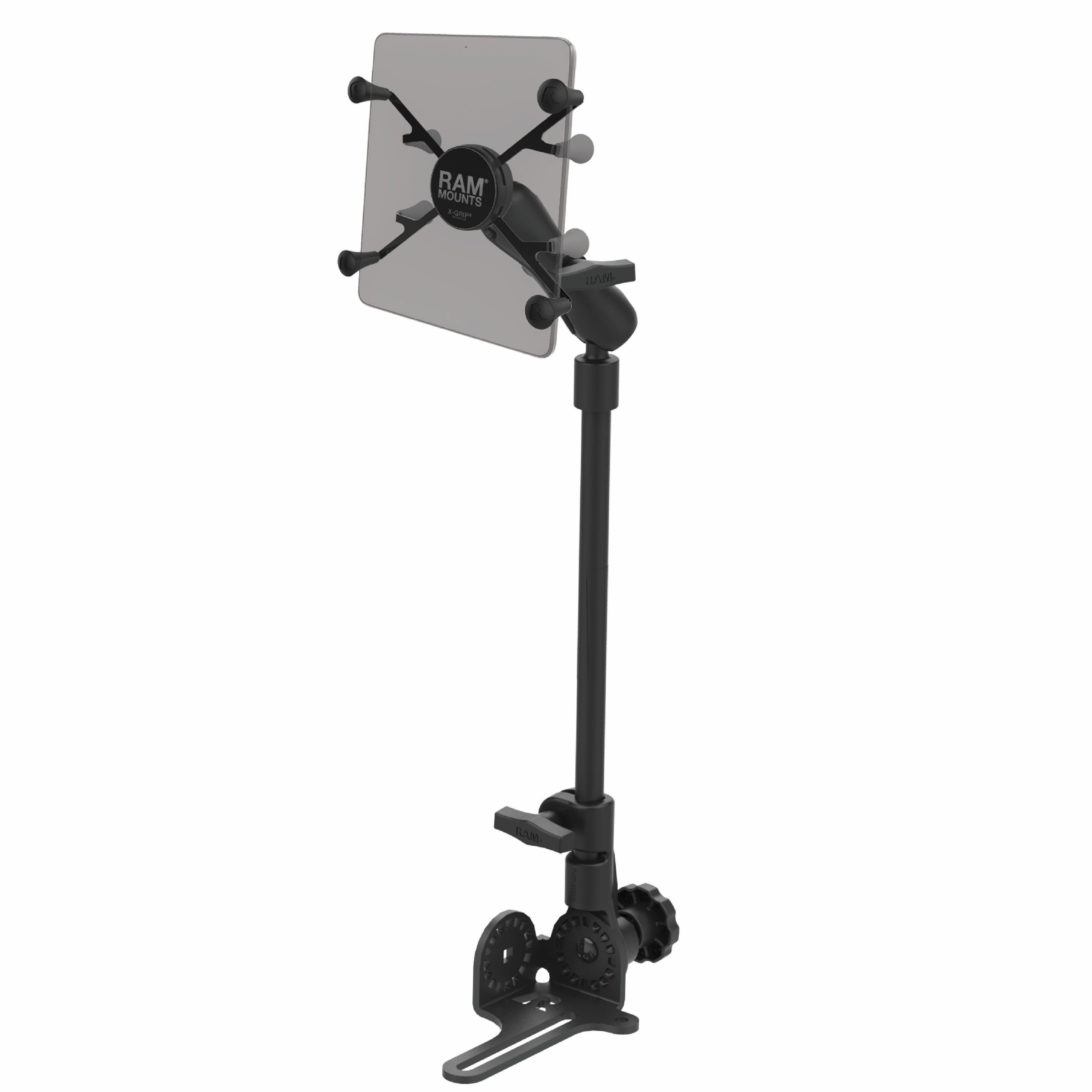 RAM-316-HD-18-UN8U:RAM-316-HD-18-UN8U_1:RAM® Pod HD™ 30" Vehicle Mount with RAM® X-Grip® for 7-8" Tablets
