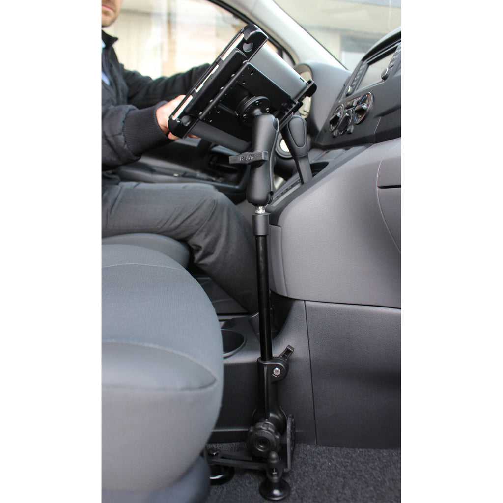 RAM-316-HD-202U:RAM-316-HD-202U_1:RAM® Pod HD™ 24" Vehicle Mount with Round Plate