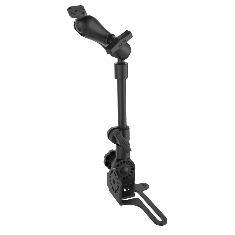 RAM-316-HD-238U:RAM-316-HD-238U_1:RAM® Pod HD™ 24" Vehicle Mount with Diamond Plate