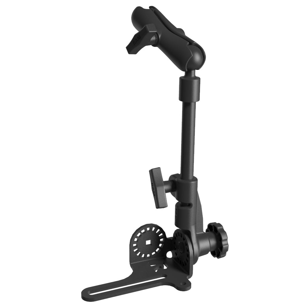 RAM-316-HD-NBU:RAM-316-HD-NBU_1:RAM® Pod HD™ 24" Vehicle Mount with Double Socket Arm
