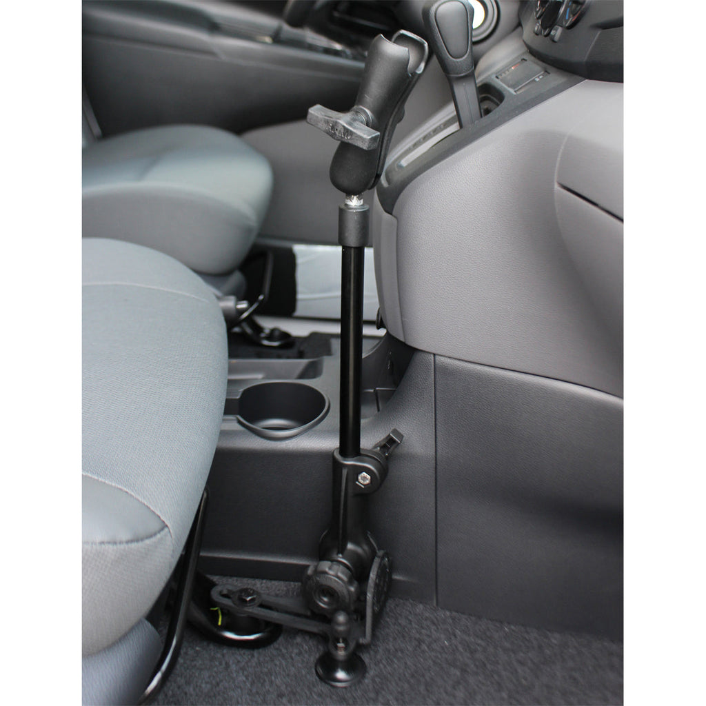 RAM-316-HD-NBU:RAM-316-HD-NBU_1:RAM® Pod HD™ 24" Vehicle Mount with Double Socket Arm