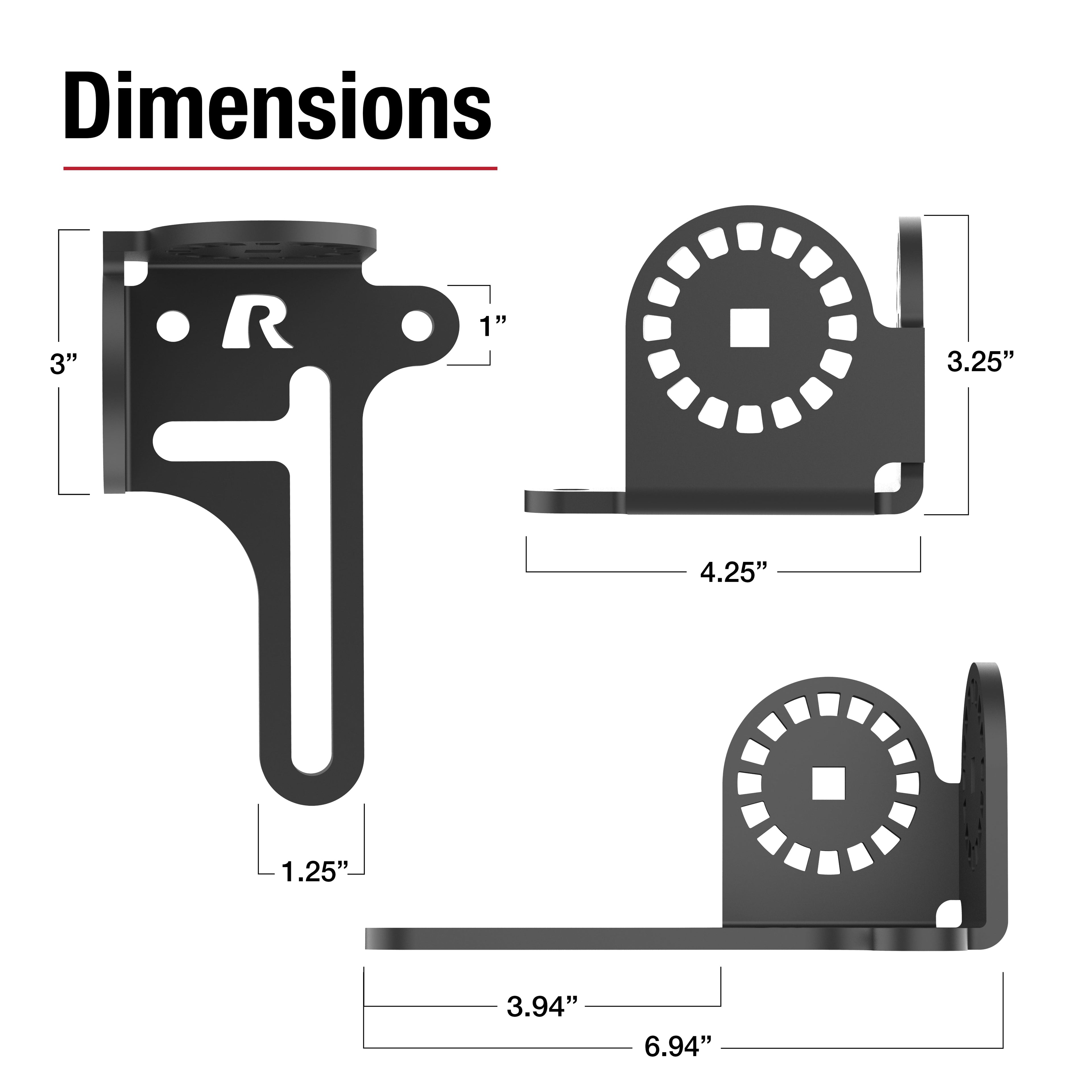 RAM-316-HDBU:RAM-316-HDBU_1:RAM® Pod HD™ Vehicle Base