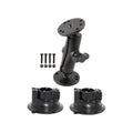 RAM-333-102-KRA1:RAM-333-102-KRA1_1:RAM® Double Ball Mount with Two RAM® Twist-Lock™ Suction Cup Bases