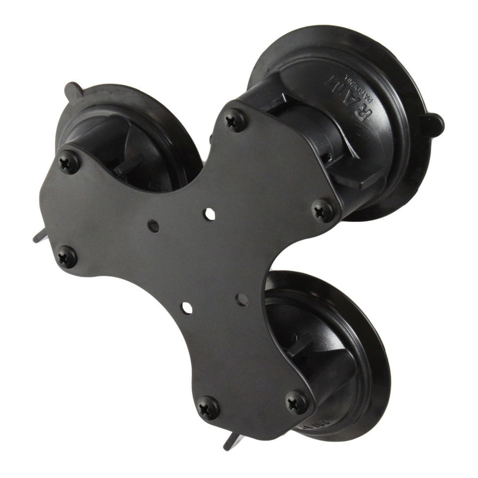 RAM-333-224-1U:RAM-333-224-1U_1:RAM® Twist-Lock™ Triple Suction Cup Base