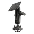 RAM-334-1U:RAM-334-1U_1:RAM® Double U-Bolt Mount with 75x75mm VESA Plate for .75" - 1" Rails