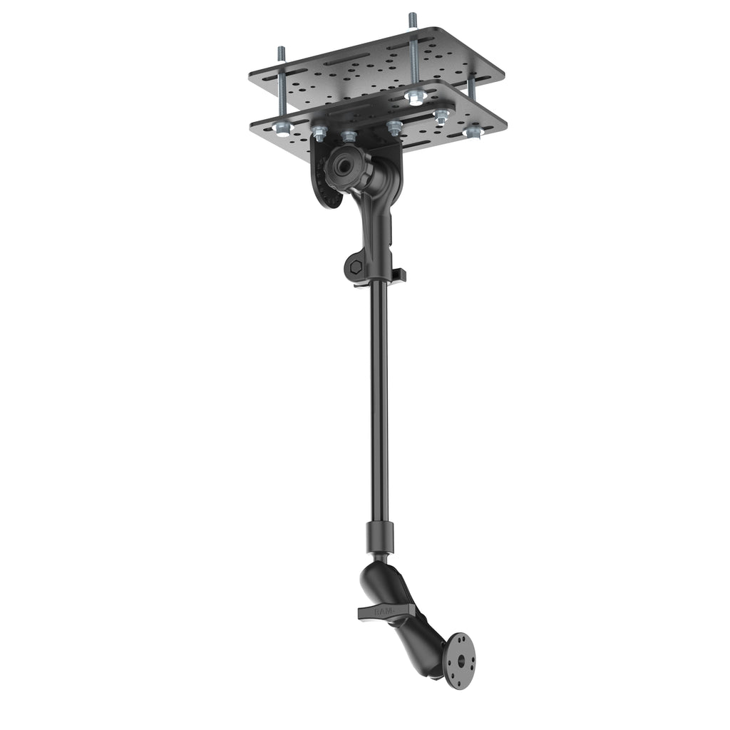 RAM-335-316-HD-18-202U:RAM-335-316-HD-18-202U_1:RAM® Overhead Guard Mount with RAM® Pod HD™ 30" Heavy Duty Tablet Mount