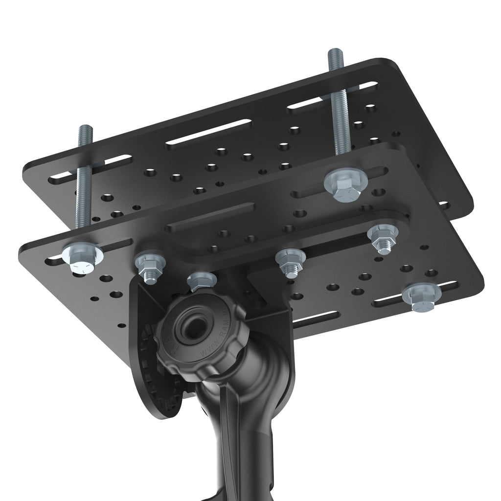 RAM-335-316-HD-18-202U:RAM-335-316-HD-18-202U_1:RAM® Overhead Guard Mount with RAM® Pod HD™ 30" Heavy Duty Tablet Mount