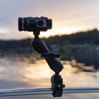 RAM-400-379-252025U:RAM-400-379-252025U_1:RAM® Tough-Ball™ Camera Mount with RAM® Tough-Claw™ Small Clamp Base