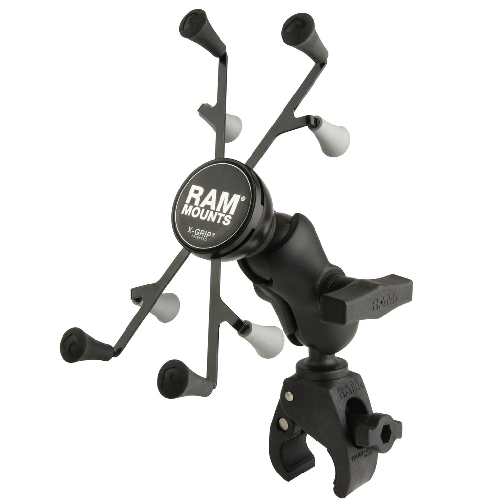 RAM-400-B-UN8U:RAM-400-B-UN8U_1:RAM® X-Grip® with Tough-Claw™ Mount for 7"-8" Tablets - C Size Short