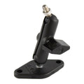 RAM-A-101AU:RAM-A-101AU_1:RAM® Double Ball Mount with Diamond Plate and 1/4"-20 Stud